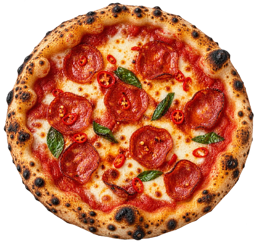 Salami Pizza